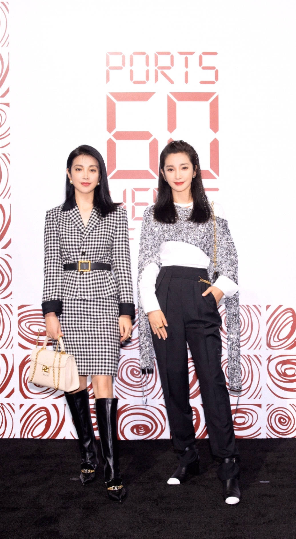 感觉李冰冰美颜后脸很不自然，脸颊绷紧但法令纹深，老得一点不真实！