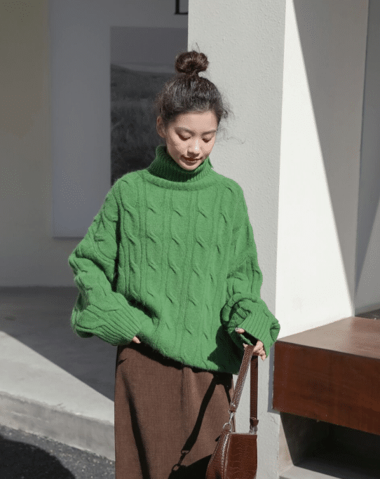 毛衣 气质清纯小姐姐:教穿搭一套毛衣的魅力,温柔又可爱,值得借鉴!