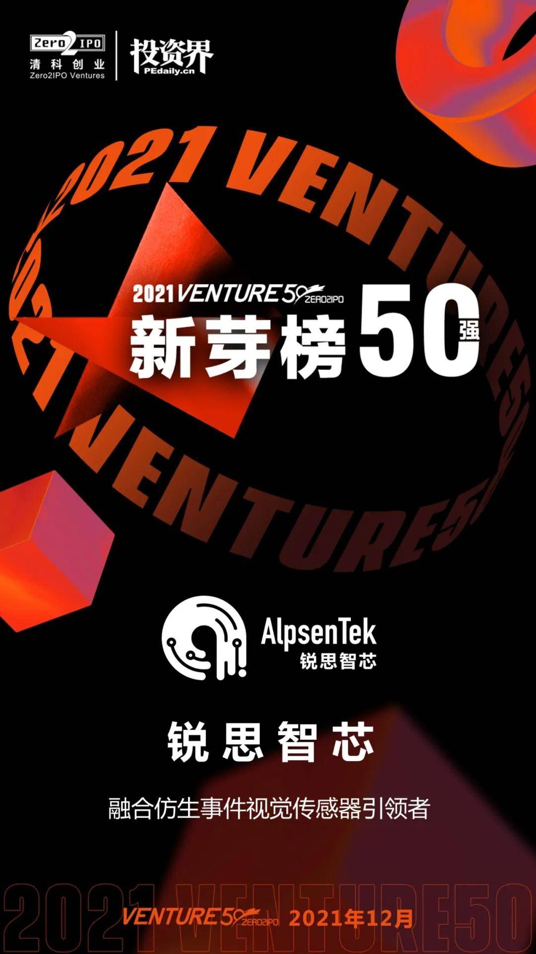 锐思智芯 荣登 21venture50新芽榜 及 21投资界硬科技venture50 榜罗曼罗兰名言防暑降温措施管理办法 追风资讯网