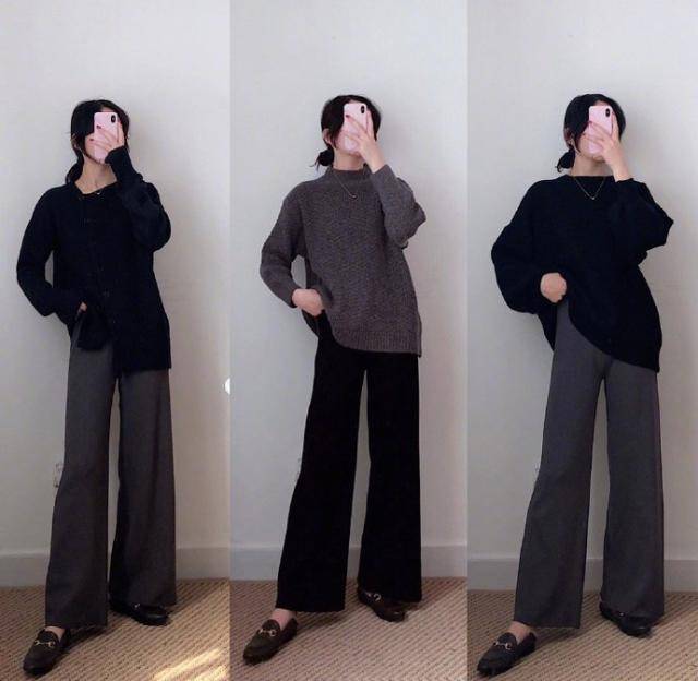 颜色 冬天也要做时髦girl，这些针织衫任意搭配都很美，时髦精致又保暖