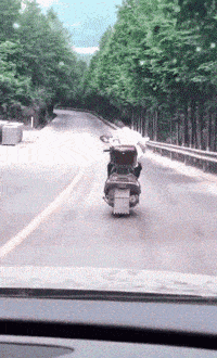 莉莉|搞笑GIF段子：还不是怕你晕车