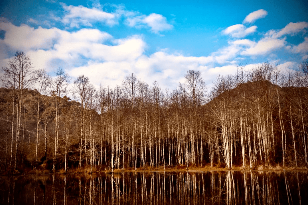 腾冲冬日秘境 |白草坝水库