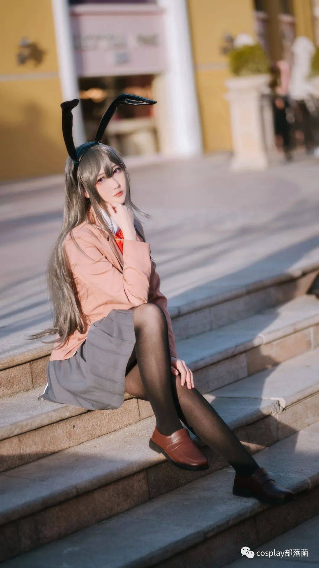 cos:兔女郎学姐樱岛麻衣cos正片@林诗枫南_小风_君莫笑_po