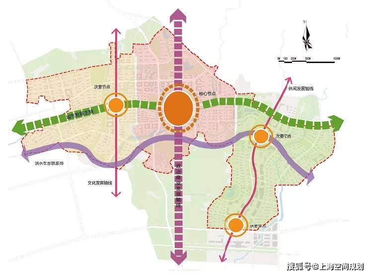 02功能分區依託地塊內地形地貌及空間資源情況,將本項目劃分為三大