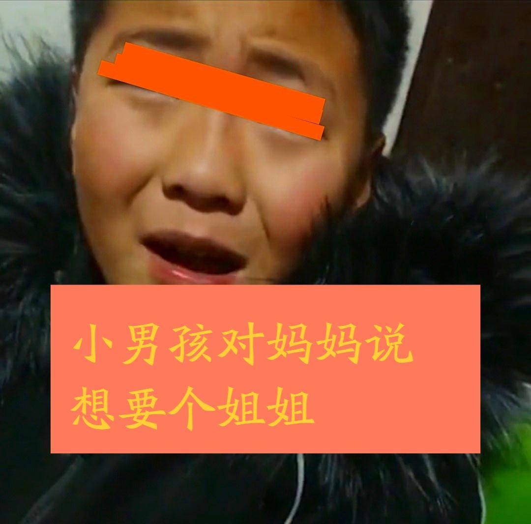 生活|江苏：一男孩想要姐姐，妈妈忍笑回答，网友：这对母子太逗了