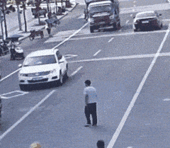 父亲|搞笑GIF趣图:没想到外卖小哥竟然也是个戏精