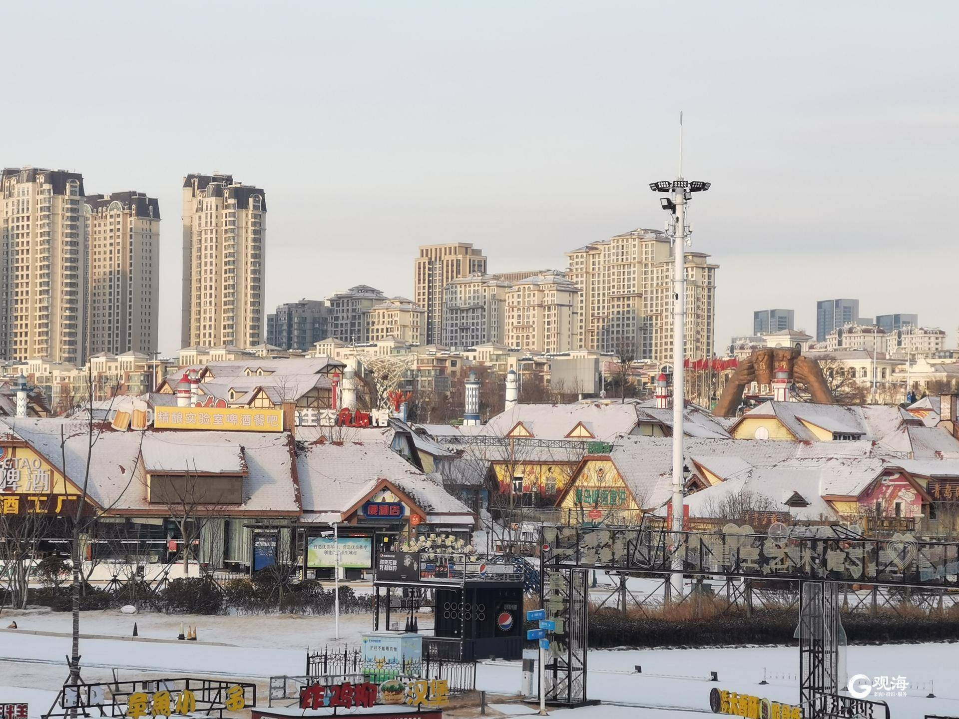 雪景|雪后青岛：雪中景、雪中忙、雪中情、雪中乐……集全了