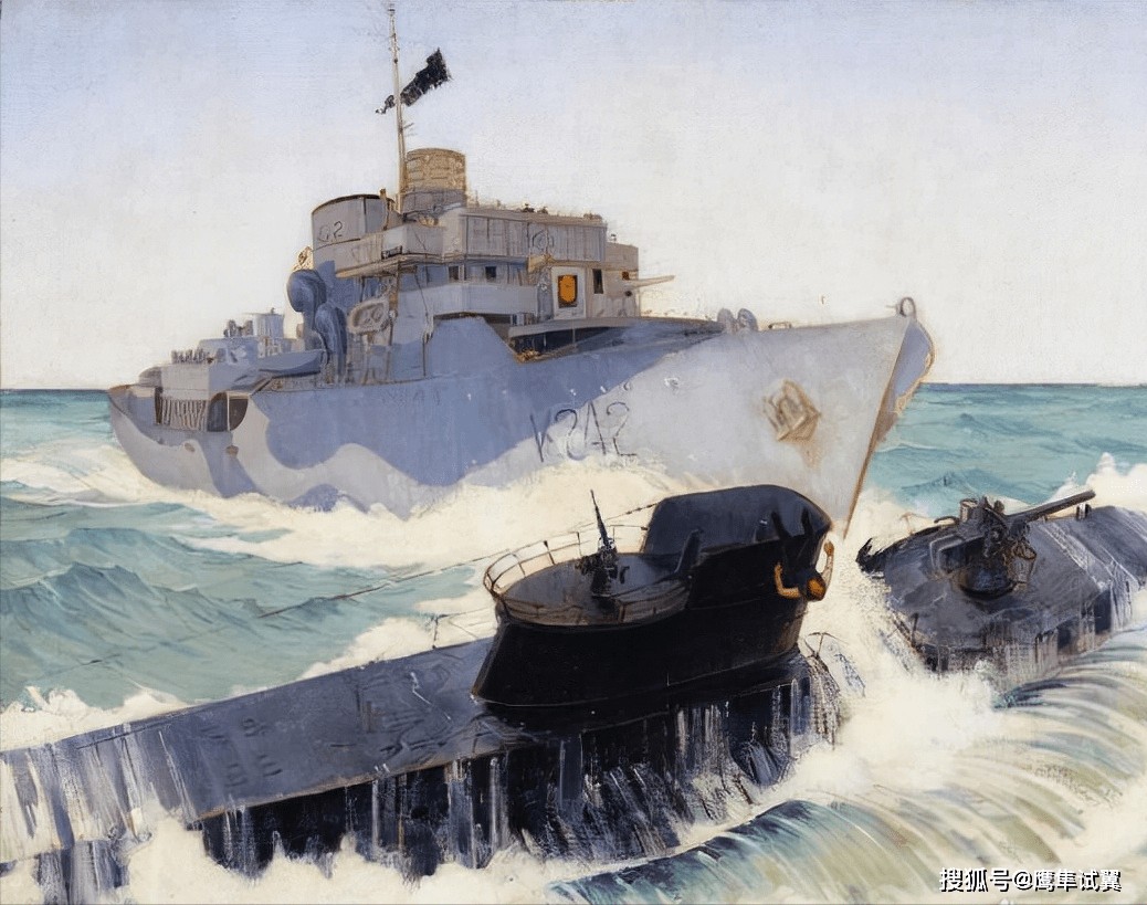 原创为什么感觉藏在海底的潜艇会怕在水面上的驱逐舰或者护卫舰
