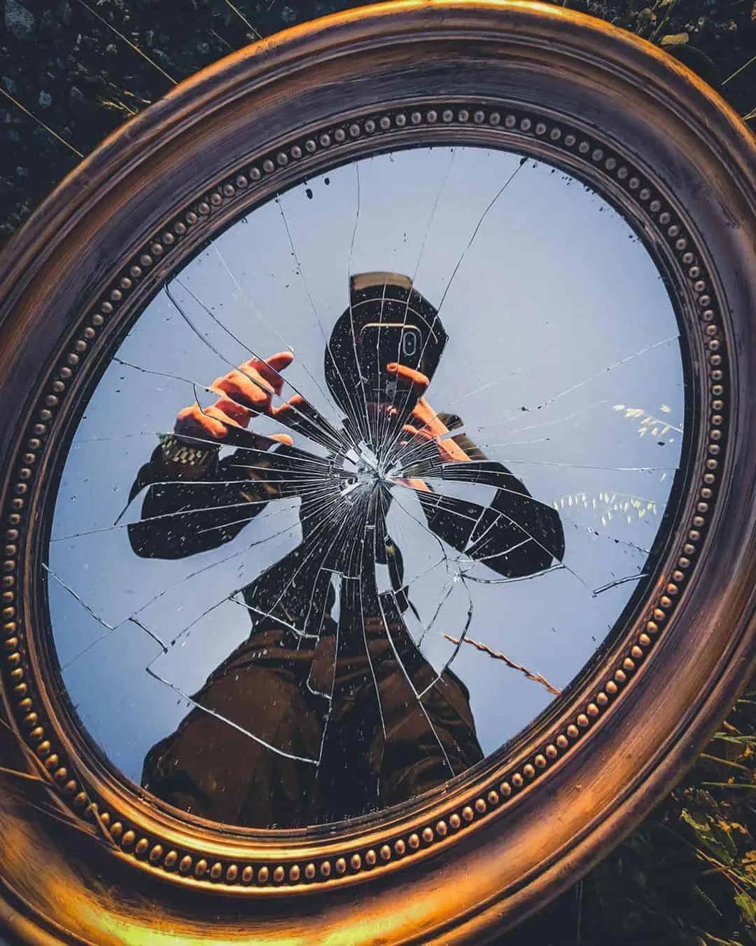 一组手机摄影图片从创意到色彩都非常棒