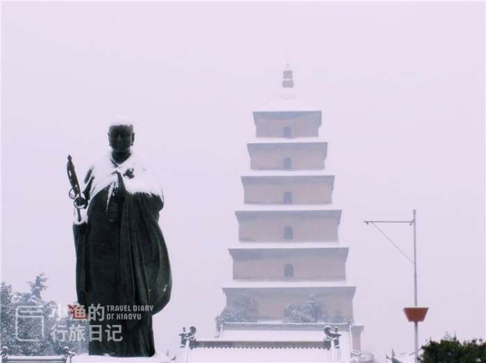 一下雪，西安就穿越了几千年！随手一拍，便是绝色长安