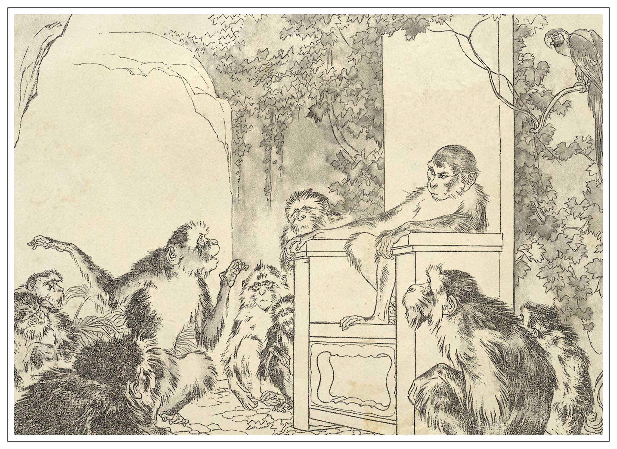 欣赏刘继卣高清水帘洞见识连环画大师作品的真正魅力