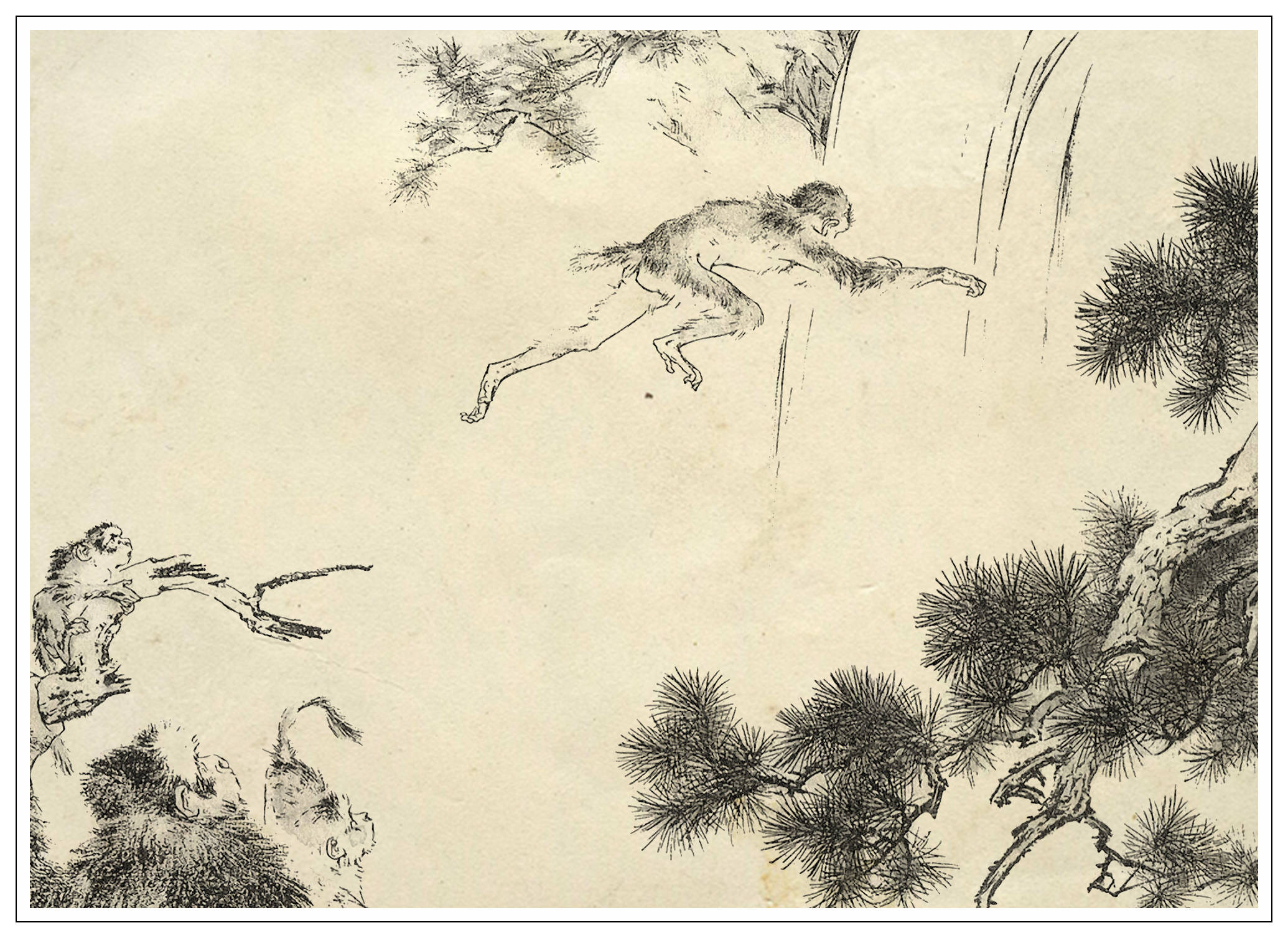 欣赏刘继卣高清水帘洞见识连环画大师作品的真正魅力