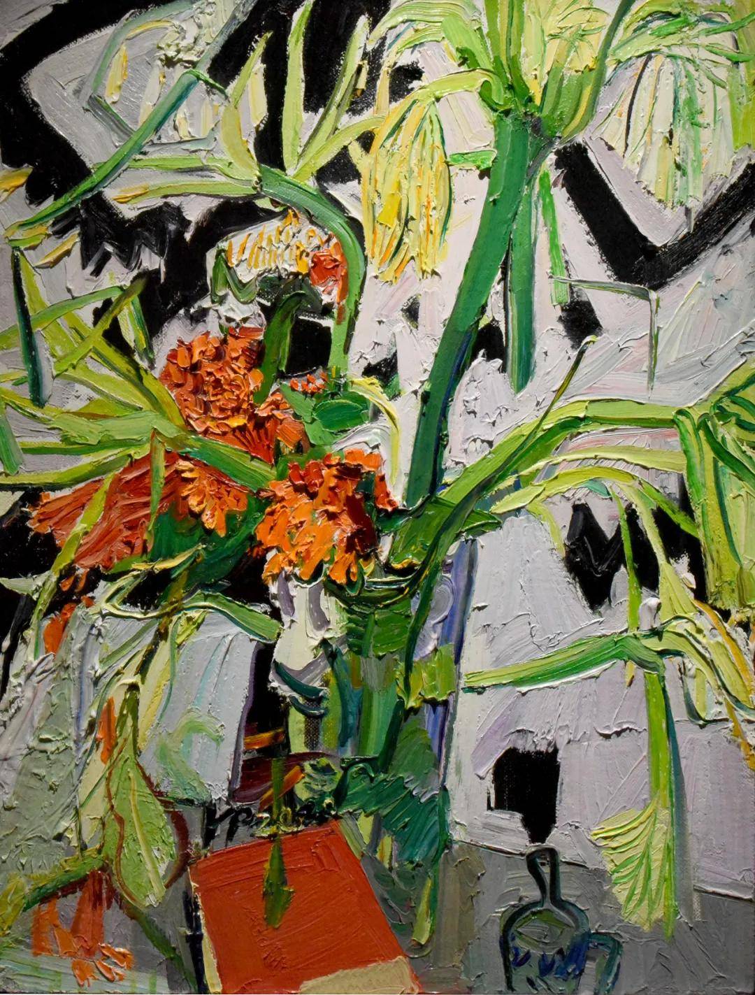 闫平第二届写意气象中国油画展参展艺术家作品赏析