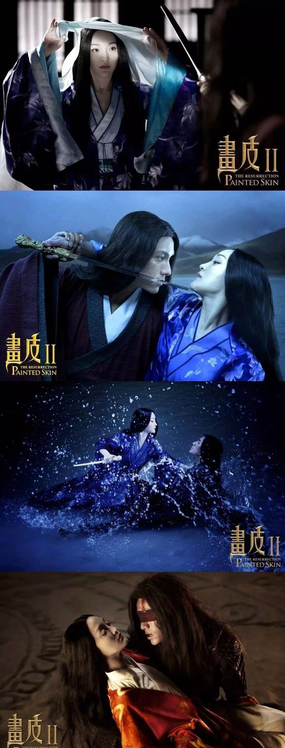 钟楚曦钟楚曦新戏小倩扮相撞脸佟丽娅？妖女系美人除了王祖贤还有美艳绝伦的她们！