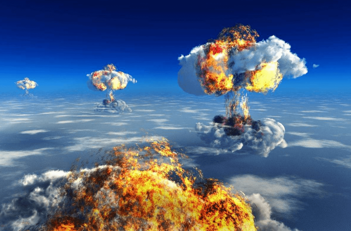 全球有14450枚核弹,仅300枚就能让人类消失_原子弹_美国_的武器