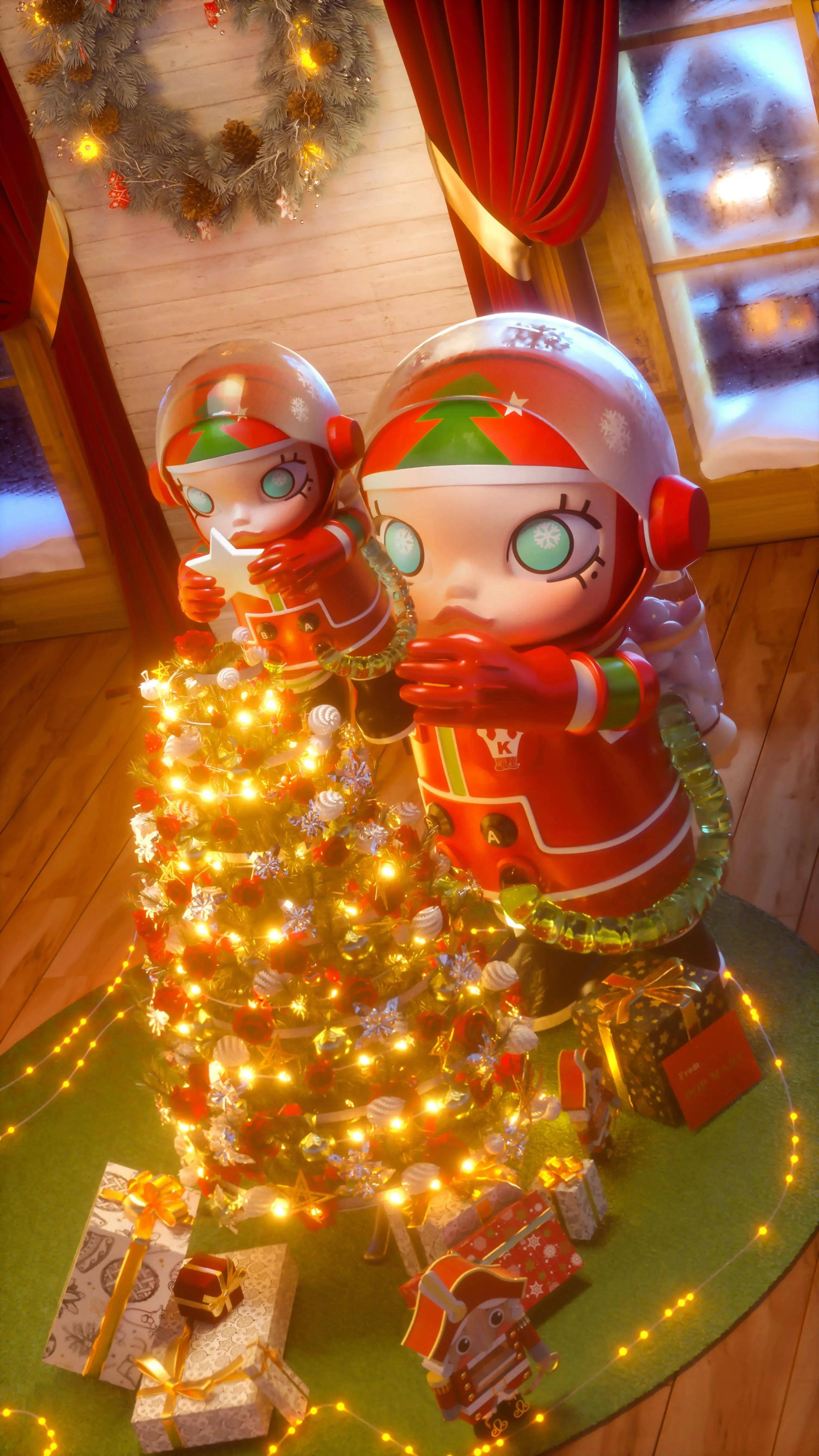 潮流玩具也过圣诞节