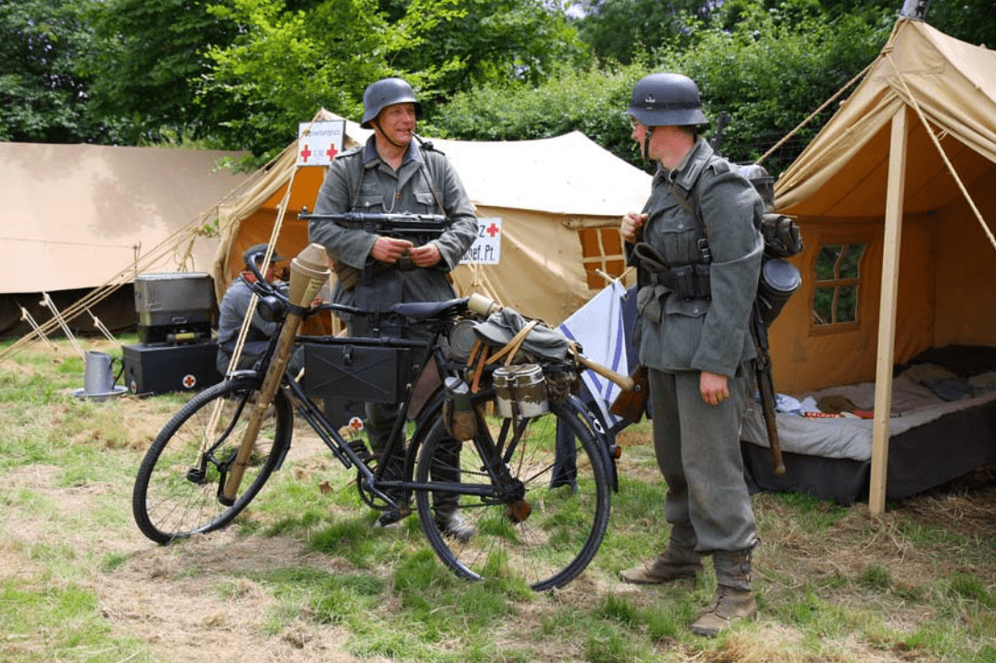 二戰德國自行車大軍的軍用自行車是什麼樣的_德軍_部隊_東西