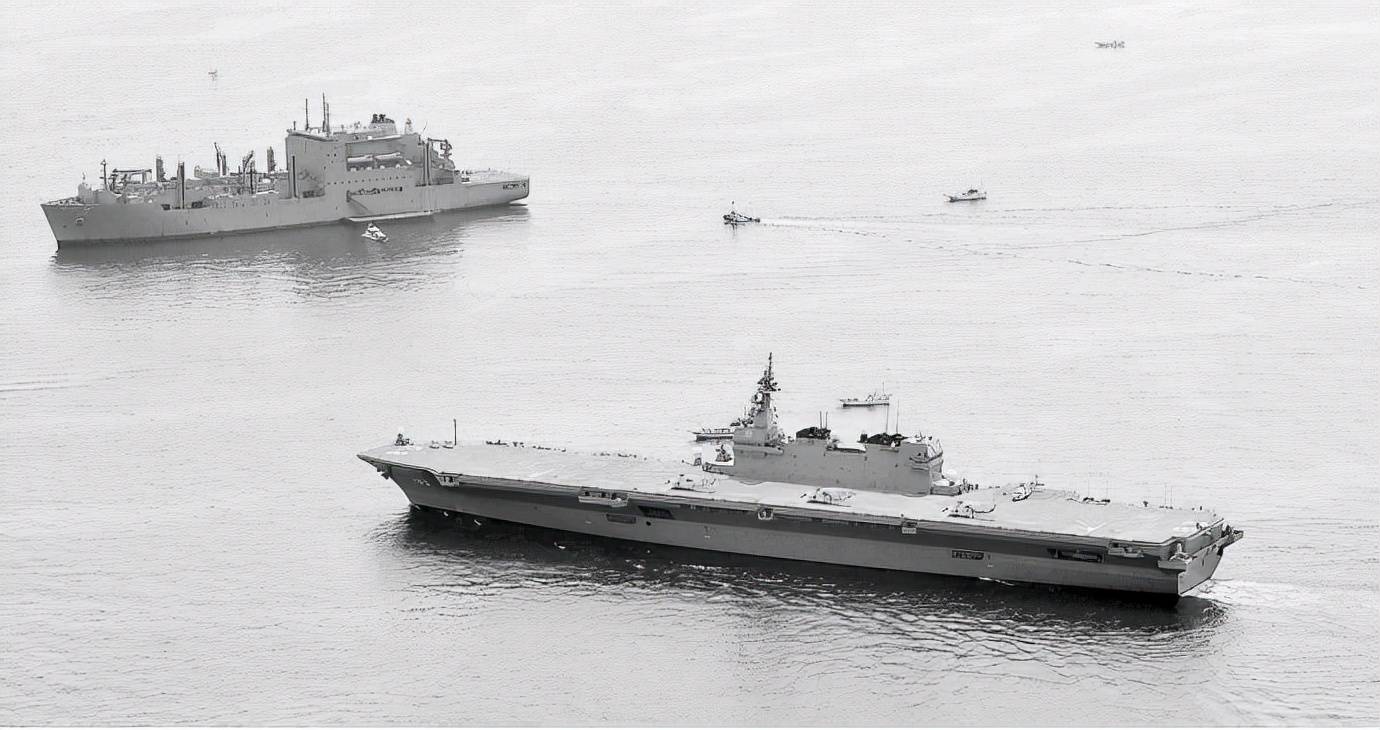 日本派出云号和辽宁舰同框,用航母跟踪航母,不仅仅是为了装门面_军事