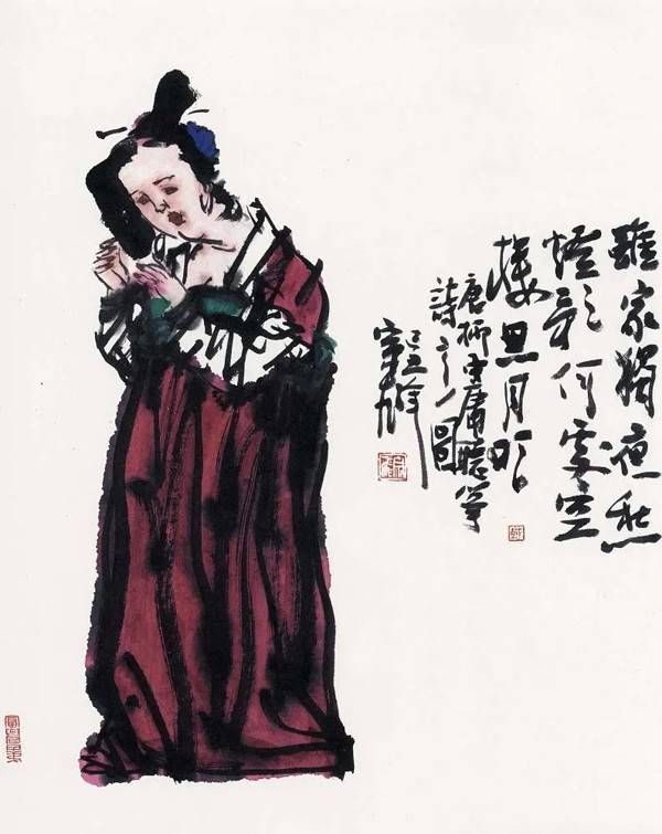 当代著名画家钱宗飞作品欣赏