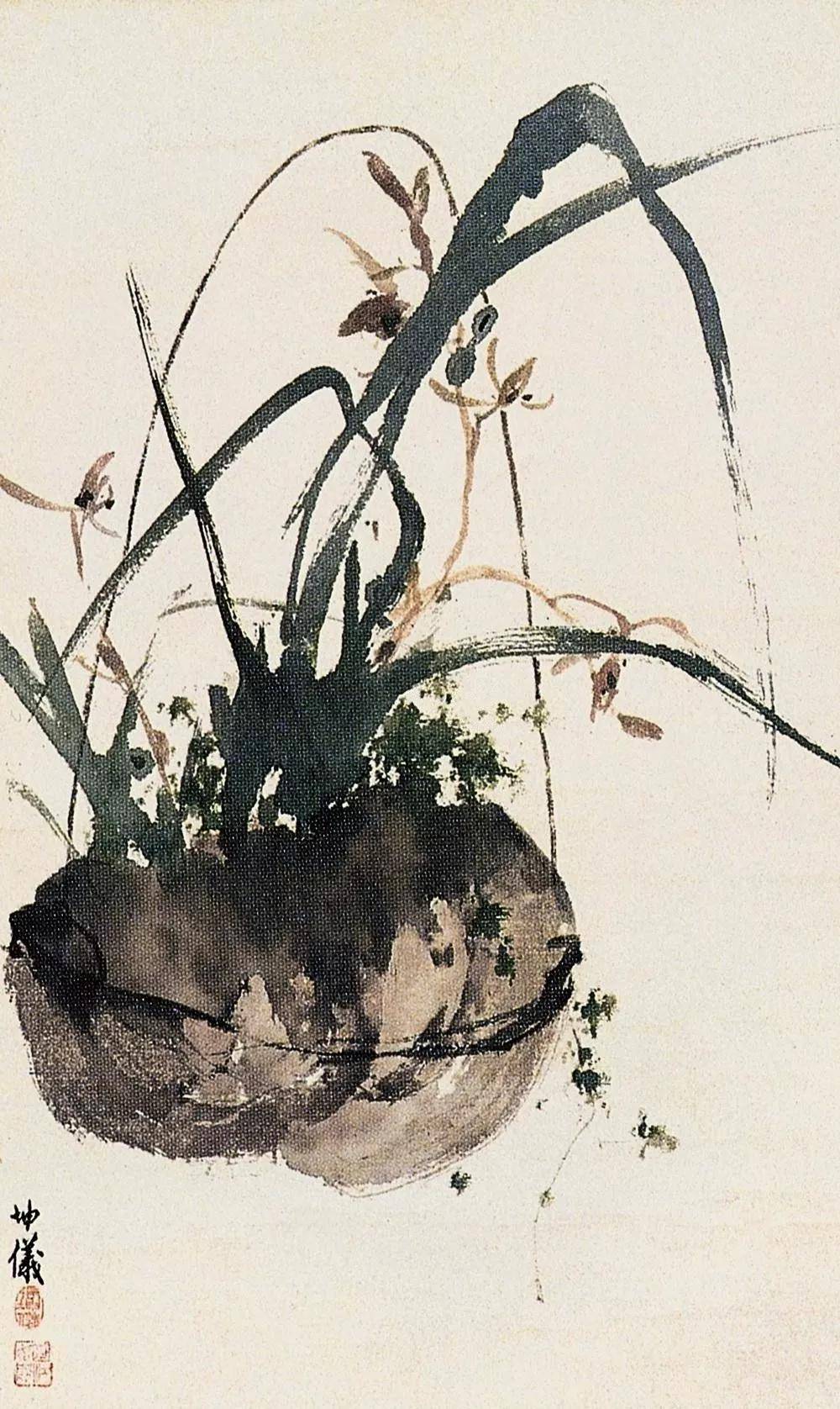 张坤仪花鸟画欣赏她的作品笔墨刚柔相济,挥洒自如,工,写技法相融,并在