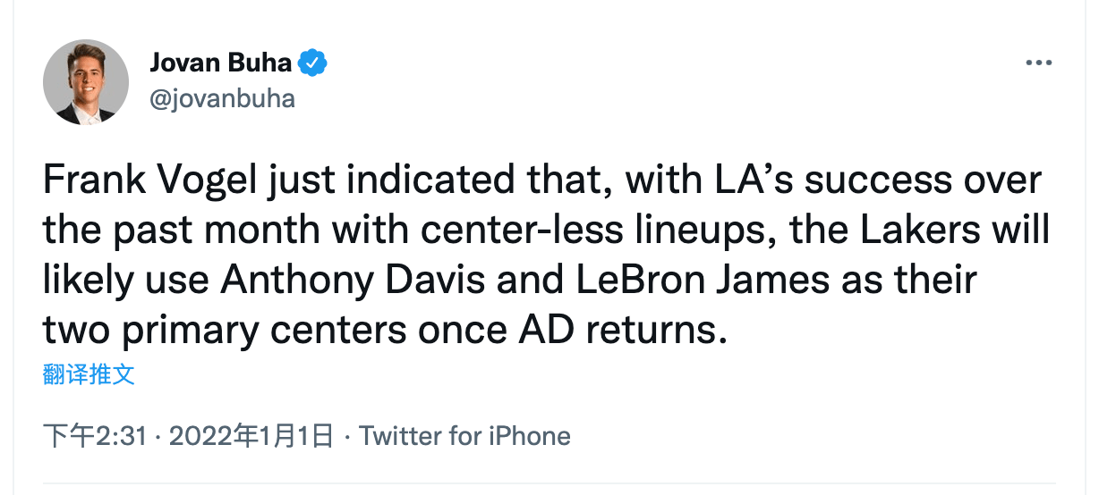 威少超|湖人消息：隊(duì)內(nèi)傷情出爐，名記質(zhì)疑威少超巨資格，沃帥談?wù)裁及才?
onload=