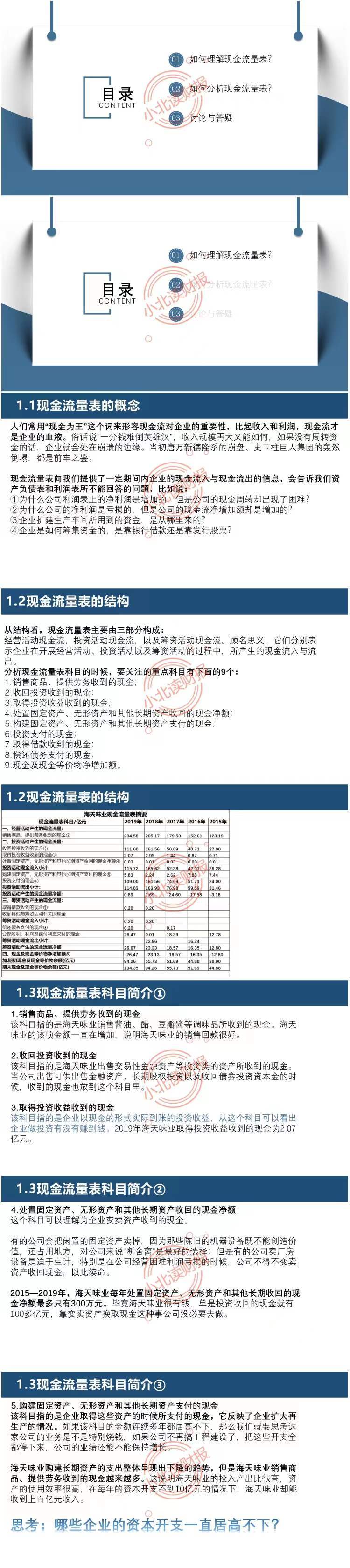 PPT分享——如何分析现金流量表？_搜狐网