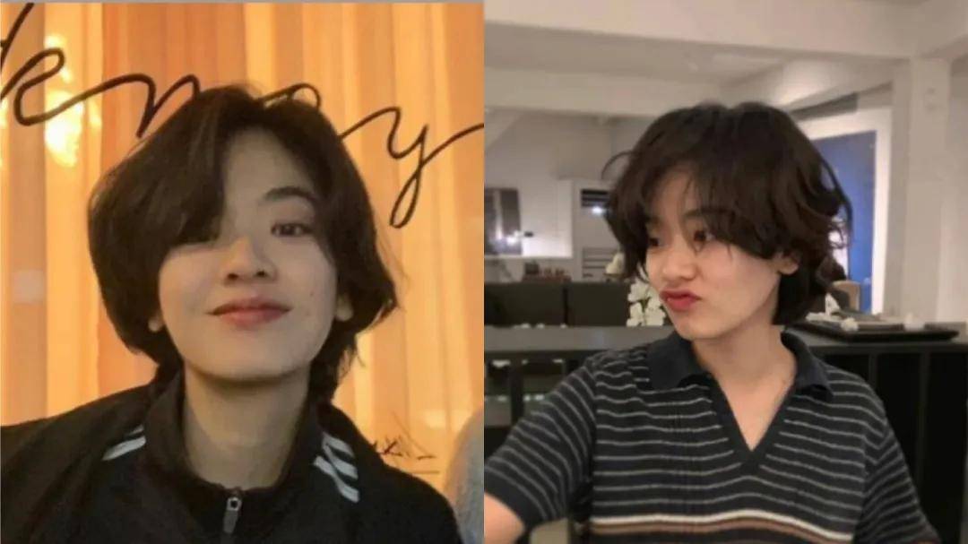 长发剪了短发的她,slay全场!