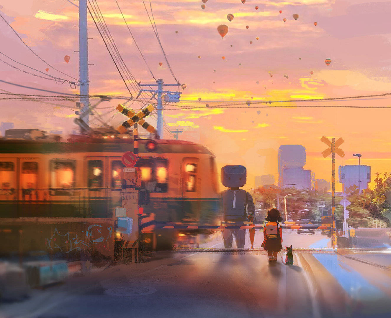 氛围感超级强的梦幻场景画面富有童话感且充满梦幻的画面