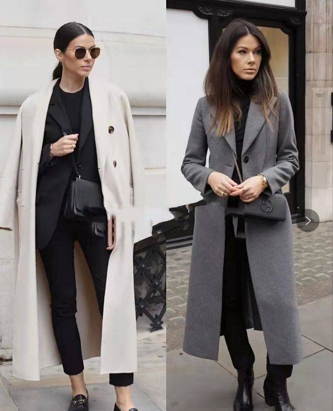 原创             欧式时尚风：”黑白灰”三色显高级，彰显成熟女性魅力减龄又气质