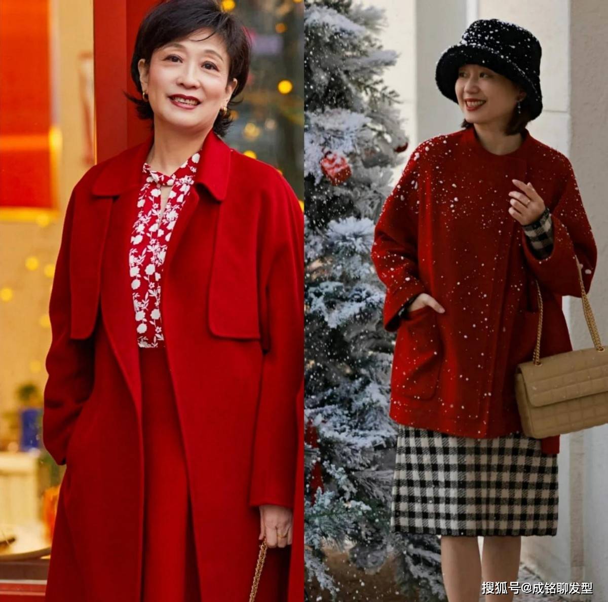 女士 这些才是老年人最好看的穿搭,用好三种“高级色”,耐看大方减龄