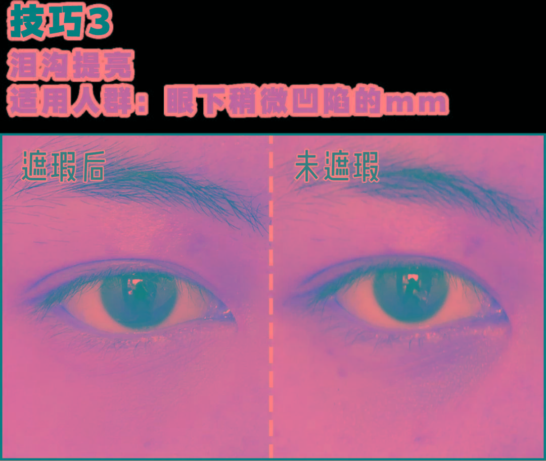 血管3种超实用遮黑眼圈大法，手残党一看就懂！