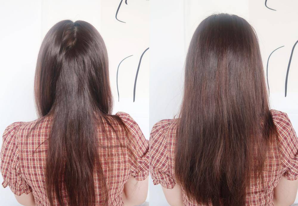 中分掌握这个中分方法,不做发型也显脸小、颅顶高