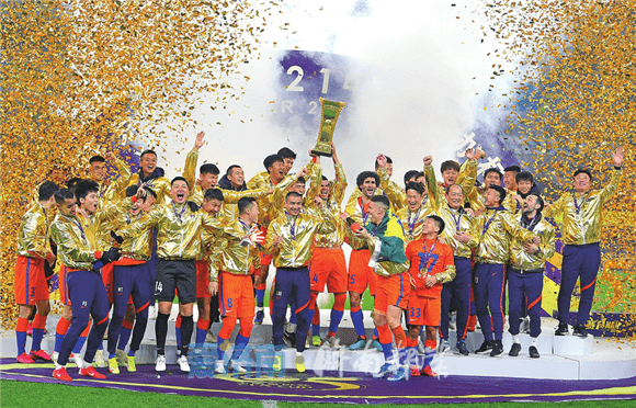 济南市委市政府致信祝贺泰山队时隔15年再夺双冠王