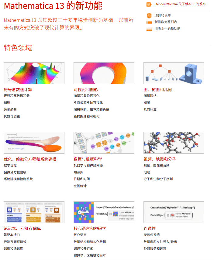 Wolfram|Mathematica 13.0 英文版已经上线啦！