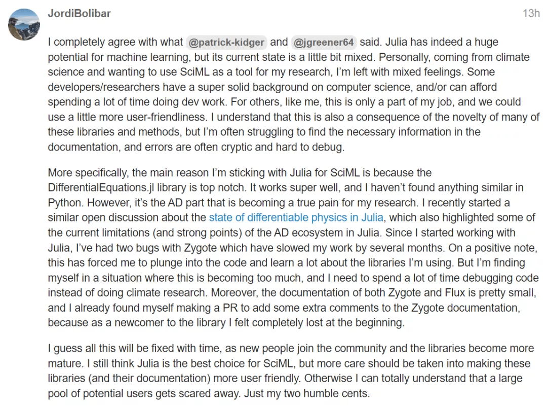 开发人员亲自上场：Julia语言搞机器学习和Python 比，哪个好用？