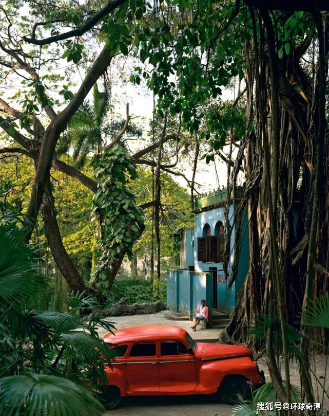 原来20多年前的古巴是这样的，700多张彩色照片记录瞬间