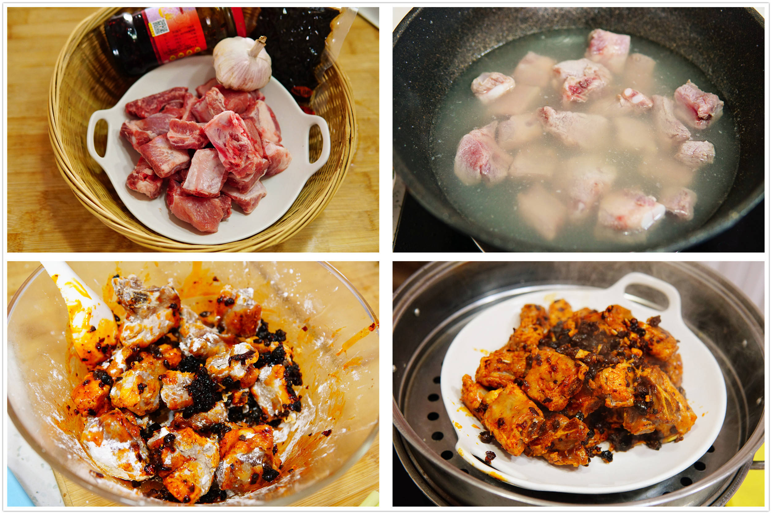 豆豉蒸排骨|做年夜饭别心急，6道“硬菜”提前做好，二次加热更香，省时间
