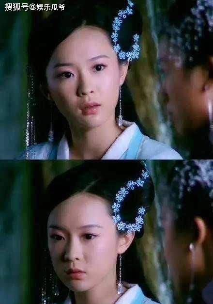 青春年轻时的霍思燕温润如玉，恬静又温柔，俏皮又清纯，惊艳了时光