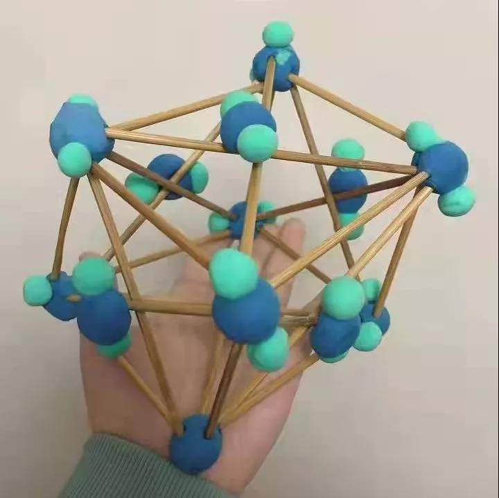 分子模型制作橡皮泥图片