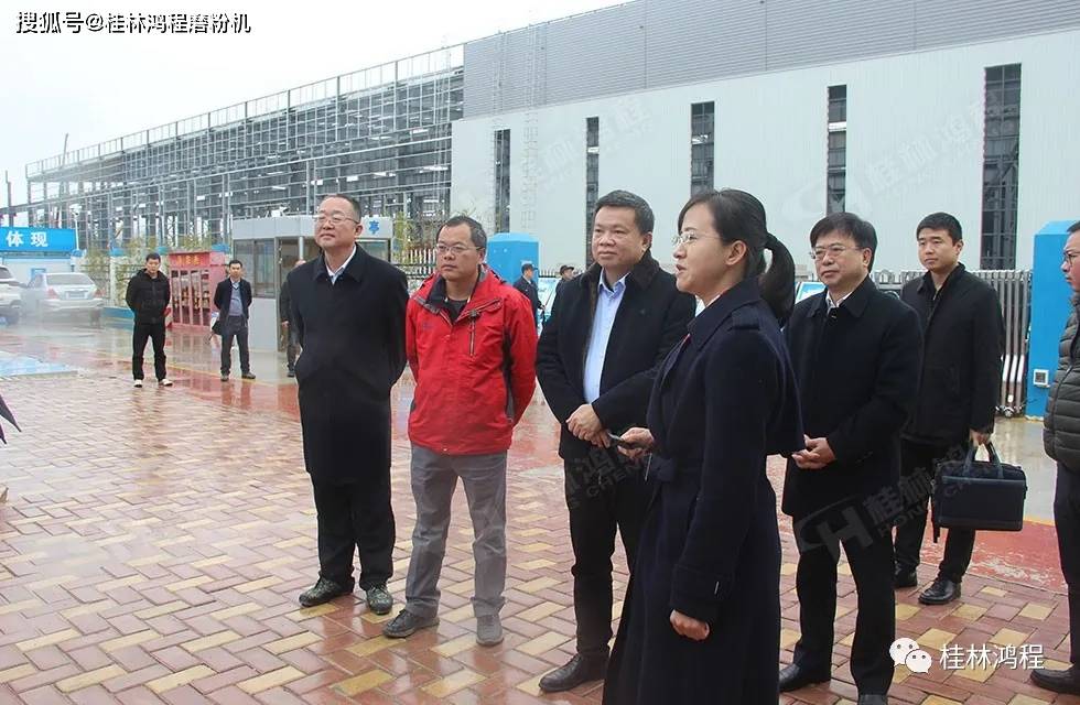 市委组织部部长赵卫东一行莅临鸿程宝山工业园调研