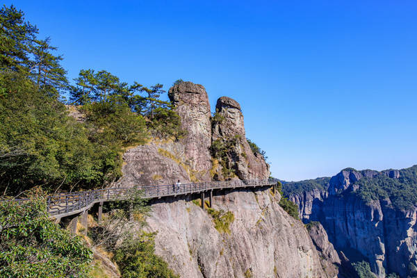 造型|梦游天姥吟留别，神仙居登高祈福，赏世界最高天然观音像