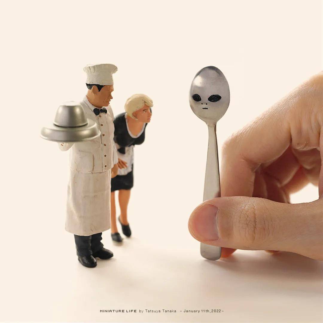 又见小人国田中达也的微型摄影