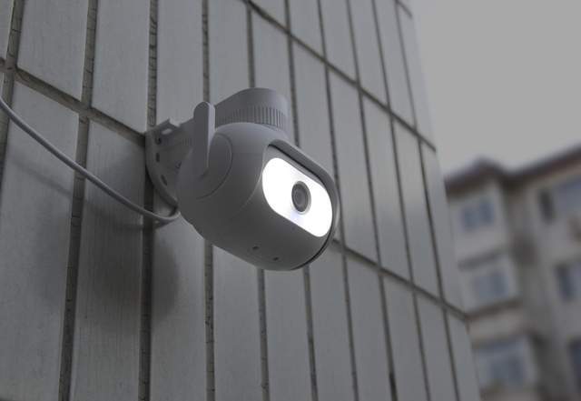 监控|双云台人形追踪，看车神器——小白室外全景摄像机云台版Q1