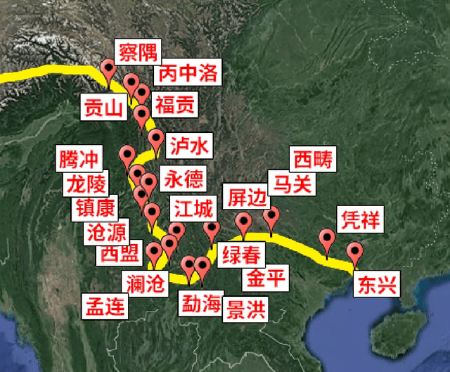 新219國道從高原到大海比318川藏線更值得自駕