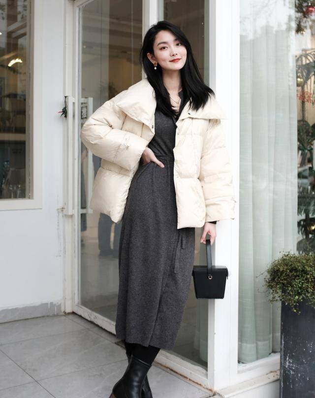 整体 冬天穿羽绒服更保暖，四种适合普通人的搭配技巧，不漏腿又时髦！
