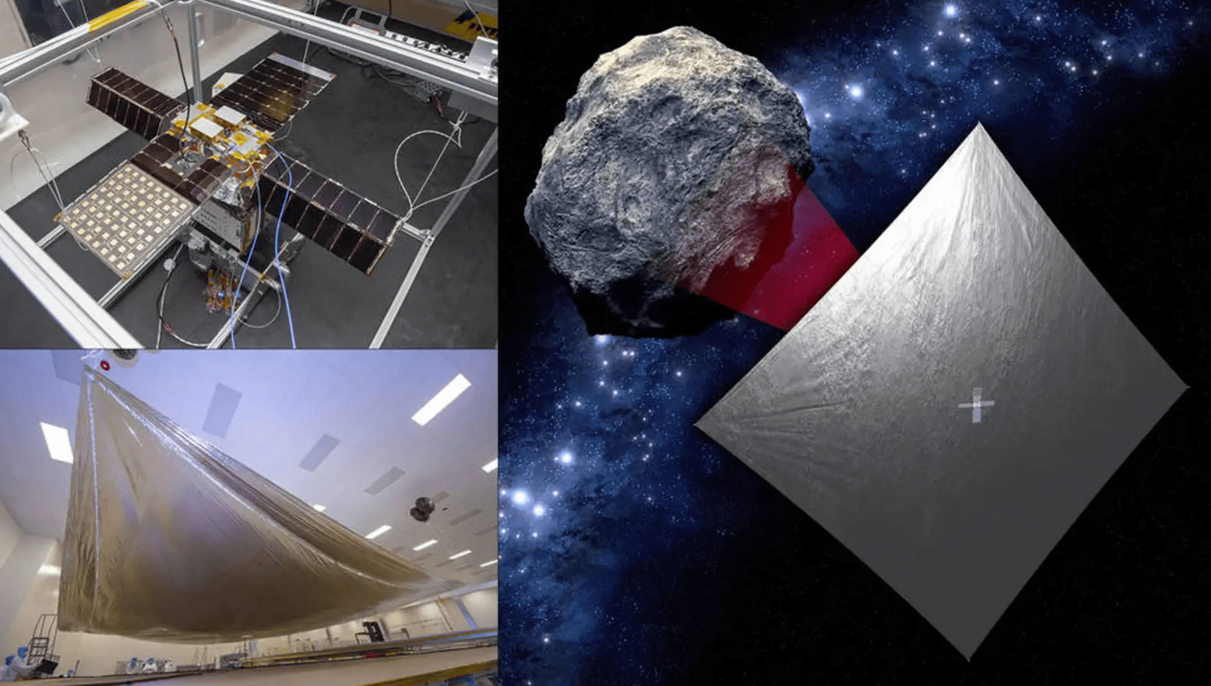 NASA计划使用光帆驱动的立方体卫星去追赶一颗小行星