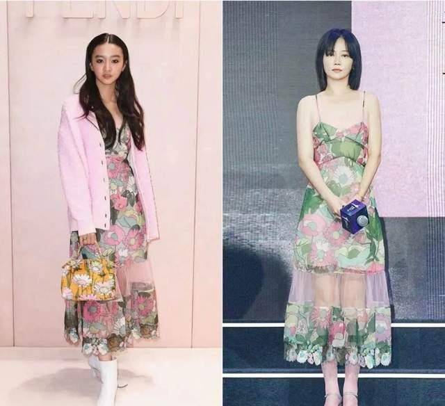 身材 明星撞衫修罗场:杨幂唐嫣连环撞,杨颖远看像礼仪小姐