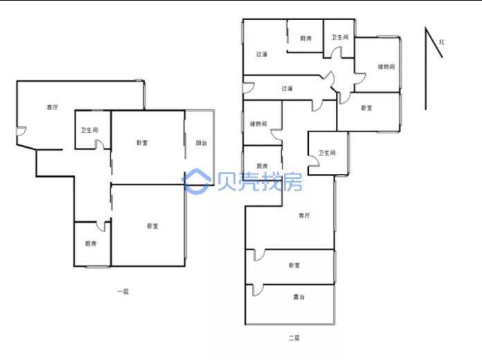 这种户型,房产证面积却只有45平!