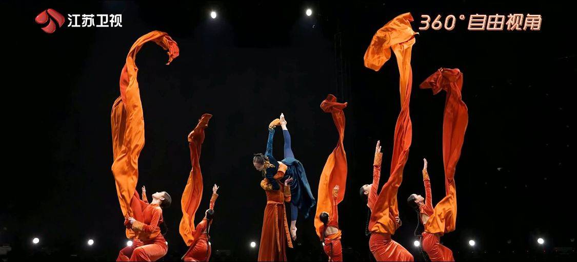 XR舞台、自由视角、虚拟拍摄、绿背抠像合成，这些舞台科技都在江苏卫视春晚