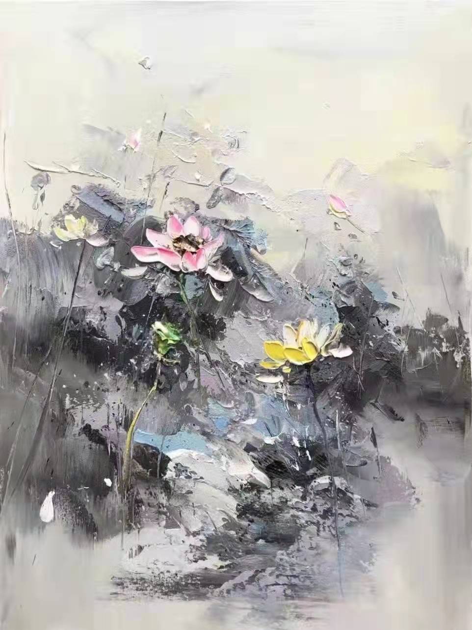 具最有收藏价值的油画艺术管俊油画作品欣赏